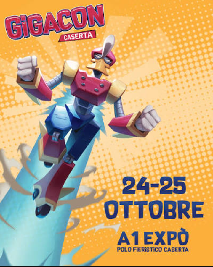 Locandina Gigacon Caserta 2026